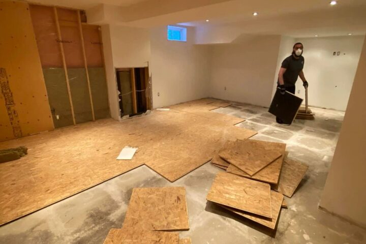 Basement Finishing project photo 1 by Lux Con Construction Inc.