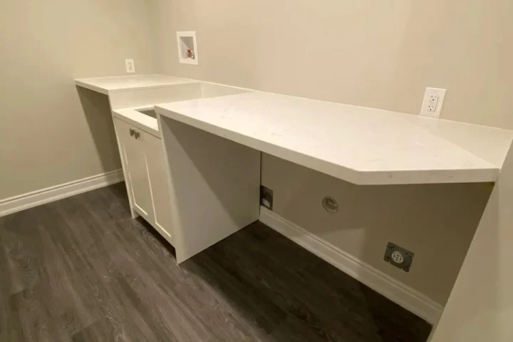 Basement finishing project by Lux Con Construction Inc.