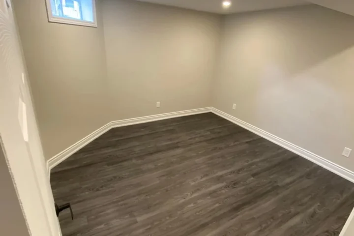 Basement finishing project by Lux Con Construction Inc.
