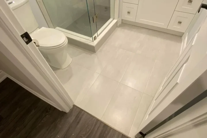 Basement finishing project by Lux Con Construction Inc.