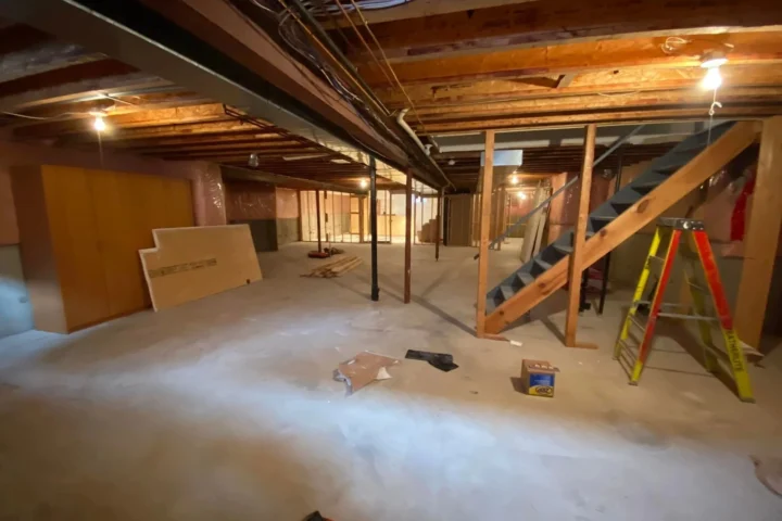 Basement renovation: before 2 from Lux Con Construction Inc.