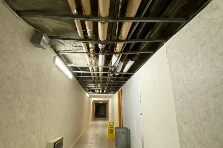 Commercial renovations project by Lux Con Construction Inc.