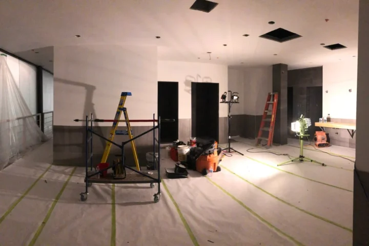 Commercial renovations project by Lux Con Construction Inc.