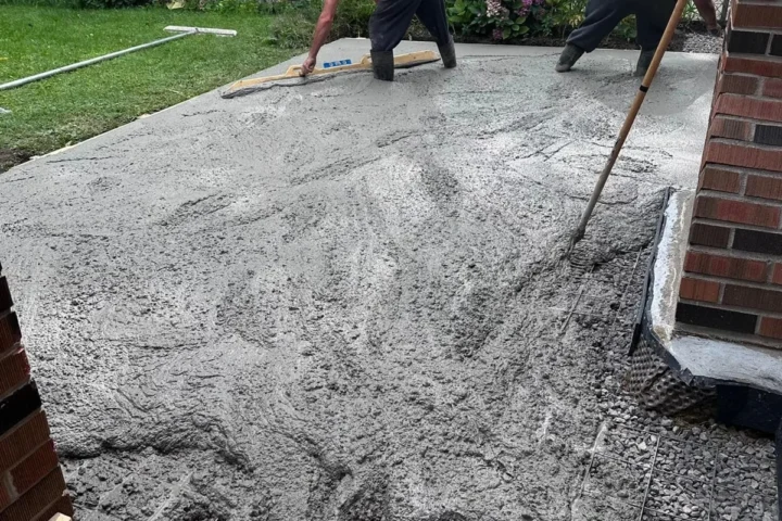 Concrete and asphalt project by Lux Con Construction Inc.