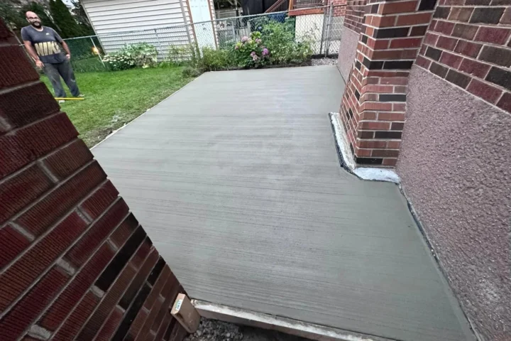 Concrete and asphalt project by Lux Con Construction Inc.