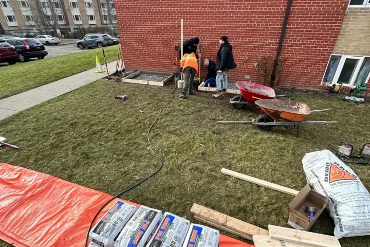 Concrete and asphalt project by Lux Con Construction Inc.