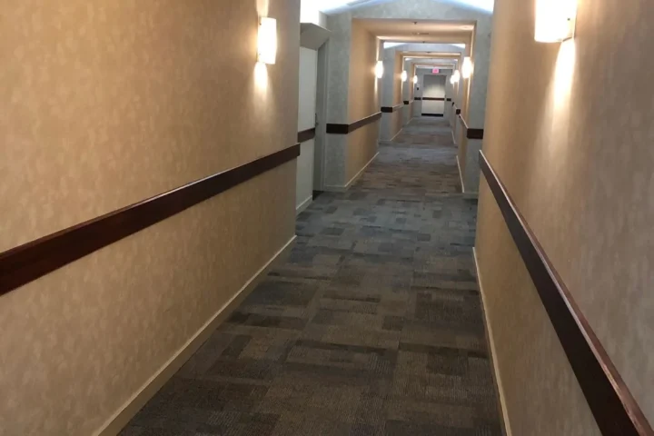 Hallway renovation: before 2 from Lux Con Construction Inc.
