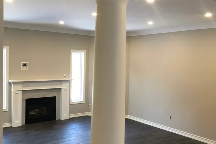 Painting and wallpaper project by Lux Con Construction Inc.