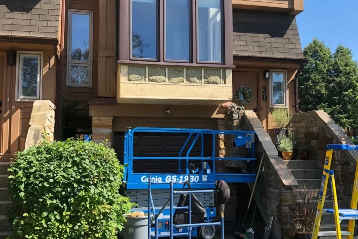 Restoration project by Lux Con Construction Inc.