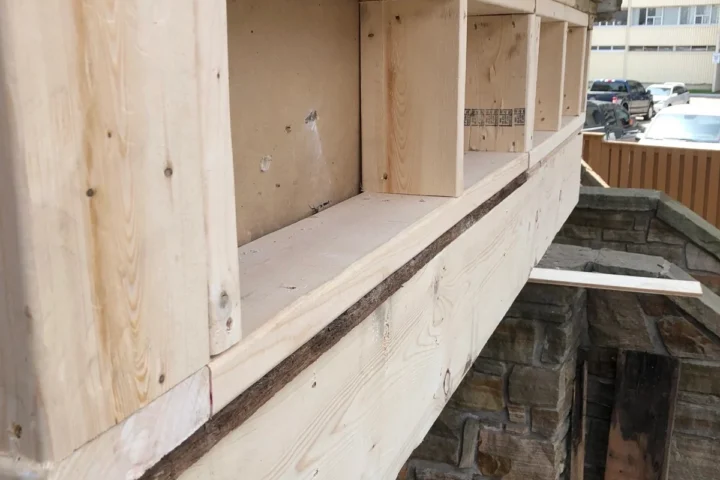 Restoration project by Lux Con Construction Inc.