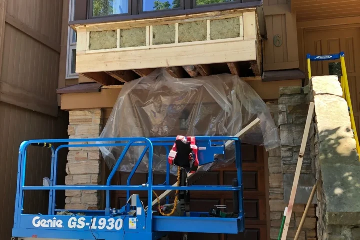 Restoration project by Lux Con Construction Inc.