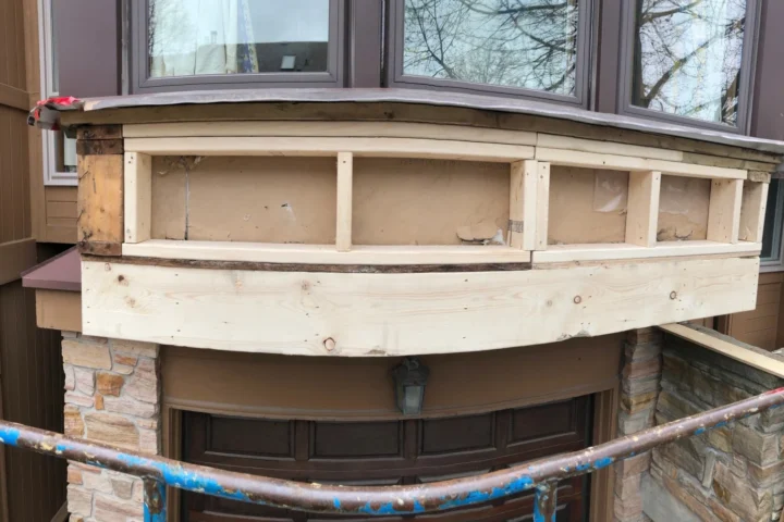 Restoration project by Lux Con Construction Inc.