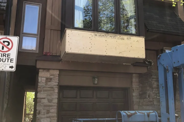 Restoration project by Lux Con Construction Inc.