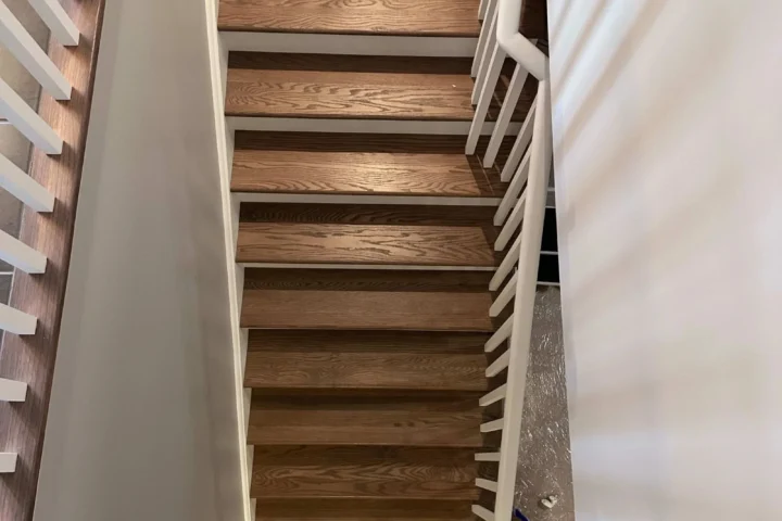 Staircase renovation: project photo 7 from Lux Con Construction Inc.