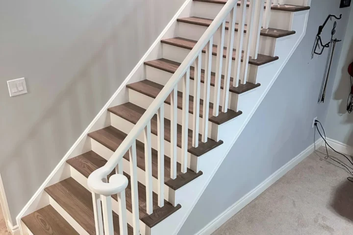 Staircase renovation: project photo 8 from Lux Con Construction Inc.